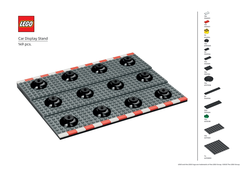 LEGO Pick-a-Brick: Offizielle Anleitung zur Präsentation der kommenden F1 Collectable Race Cars