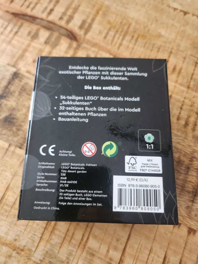LEGO Botanicals Kakteen im Kurz-Review