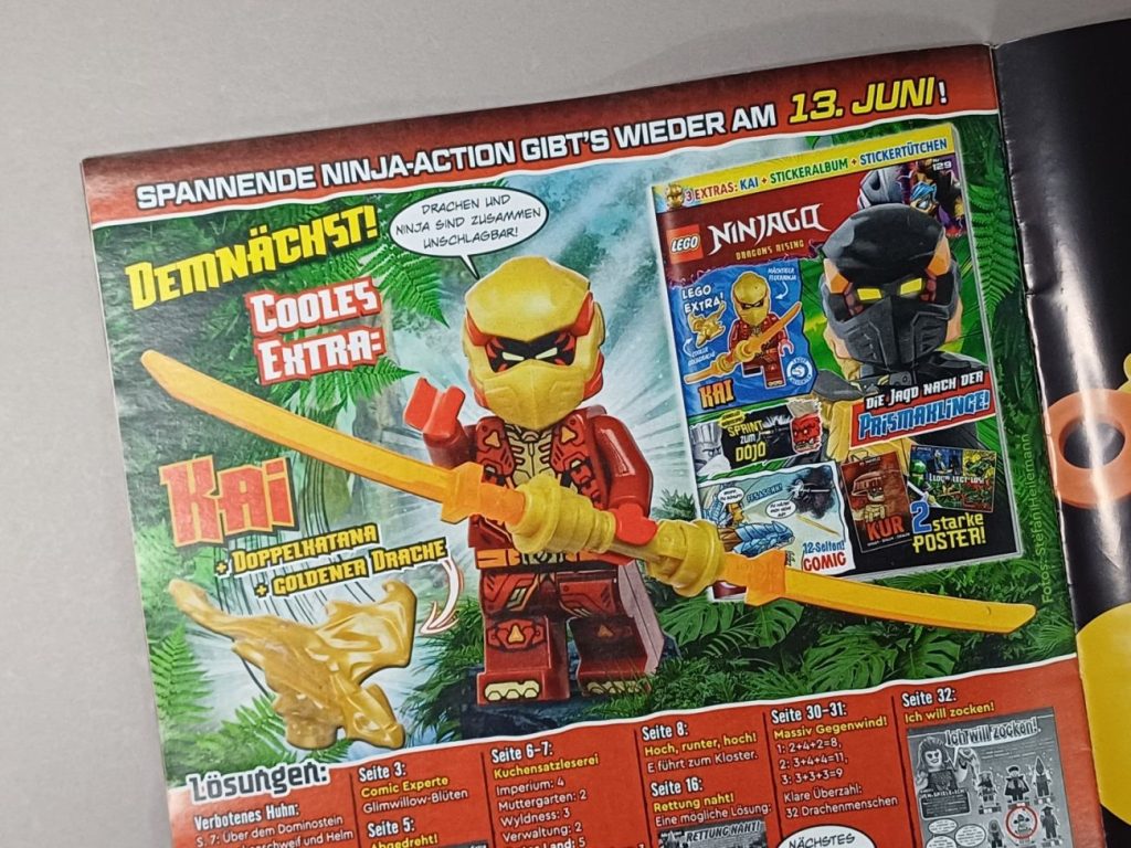LEGO Ninjago Magazin 128 