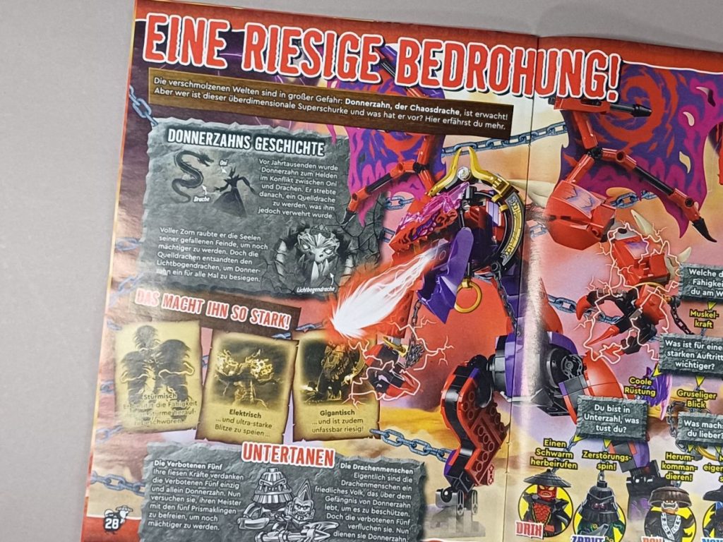 LEGO Ninjago Magazin 128 