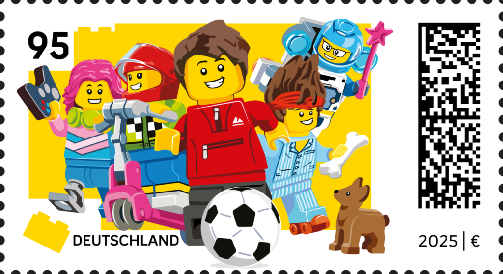 LEGO Briefmarke zum Internationalen Tag des Spielens