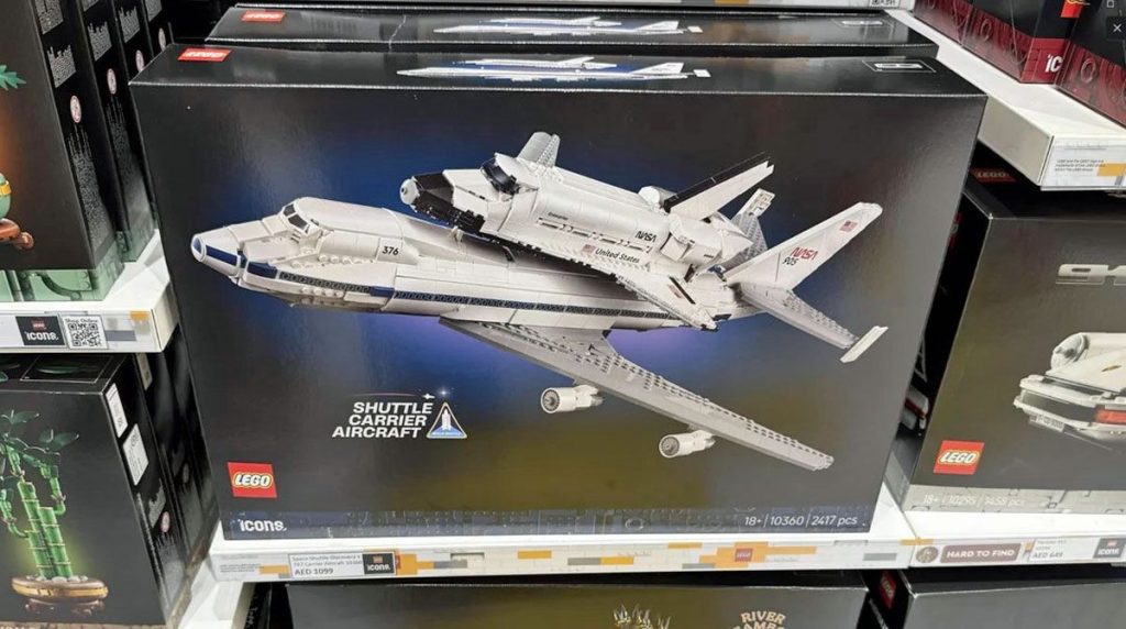 LEGO Icons 10360 Shuttle Carrier Aircraft im Store aufgetaucht