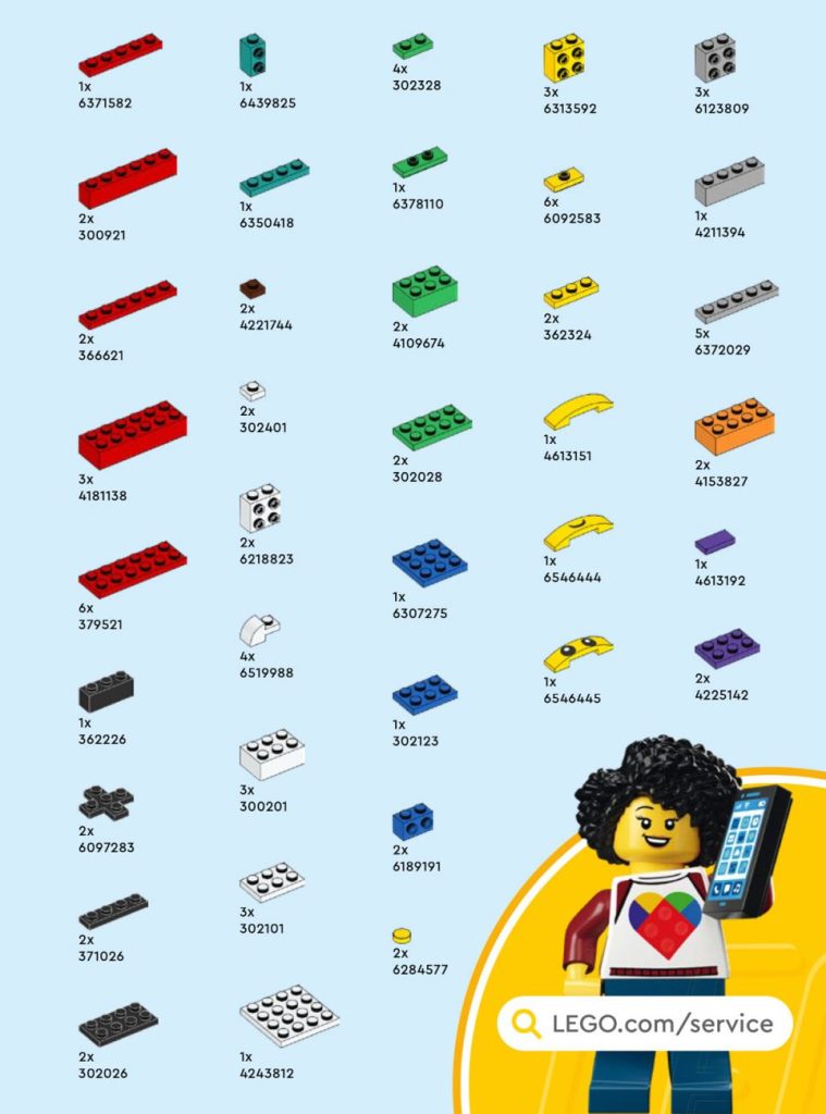 LEGO 40767 Bauanleitung zum Space Baby