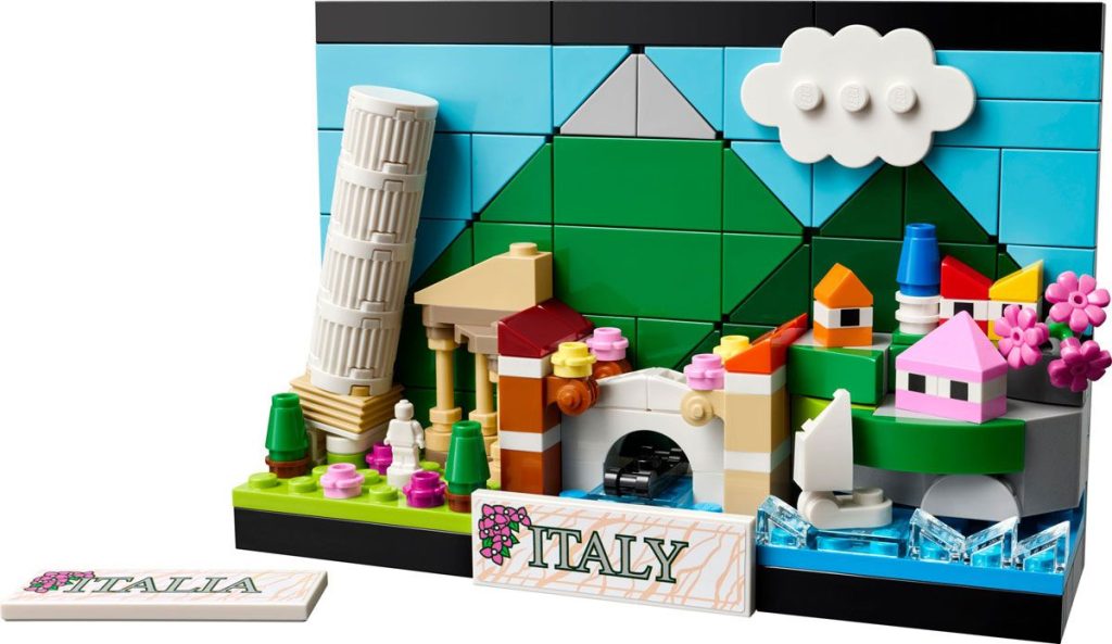 LEGO Postkarte 40818 aus Italien