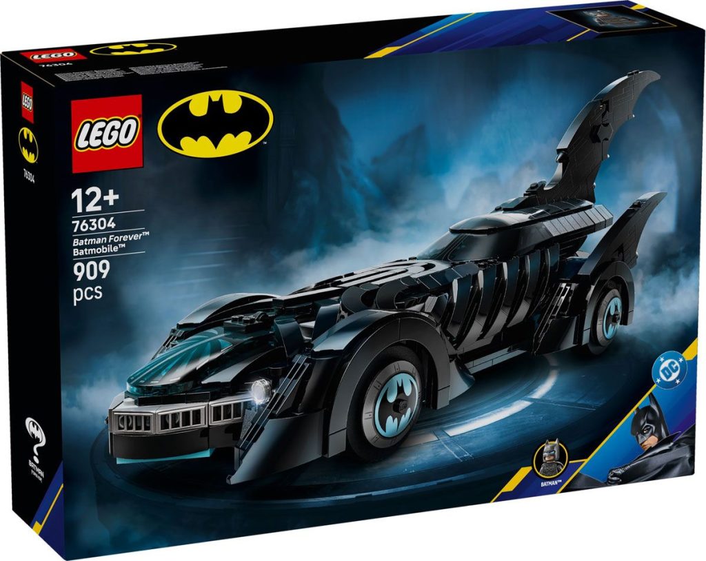 LEGO 76304 Batman Forever Batmobil kommt im August: Offizielle Bilder