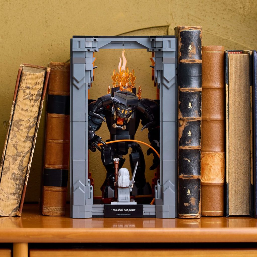 LEGO Icons 10367 Herr der Ringe Balrog: Neues Book Nook vorgestellt