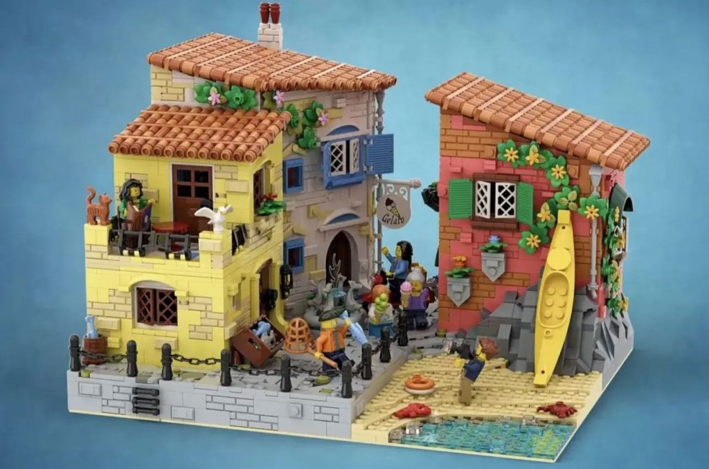 LEGO Ideas 21359 The Italian Riviera Fan-Entwurf