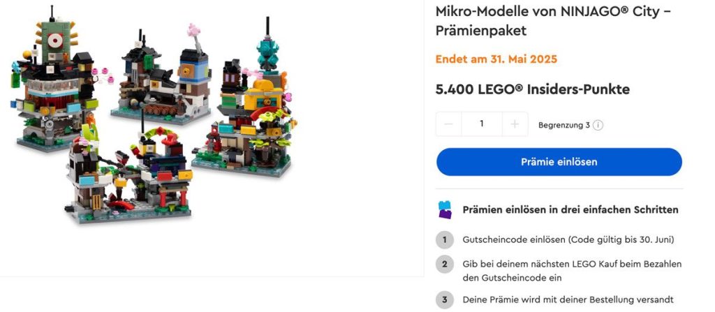 Mikro-Modelle von NINJAGO City