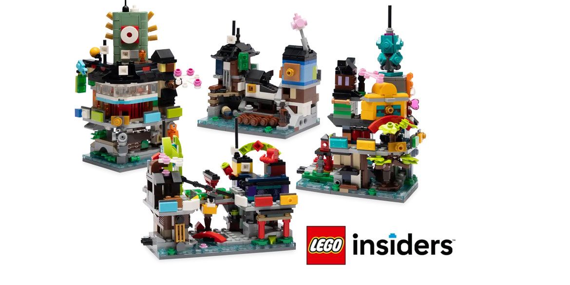 Mikro-Modelle von NINJAGO City