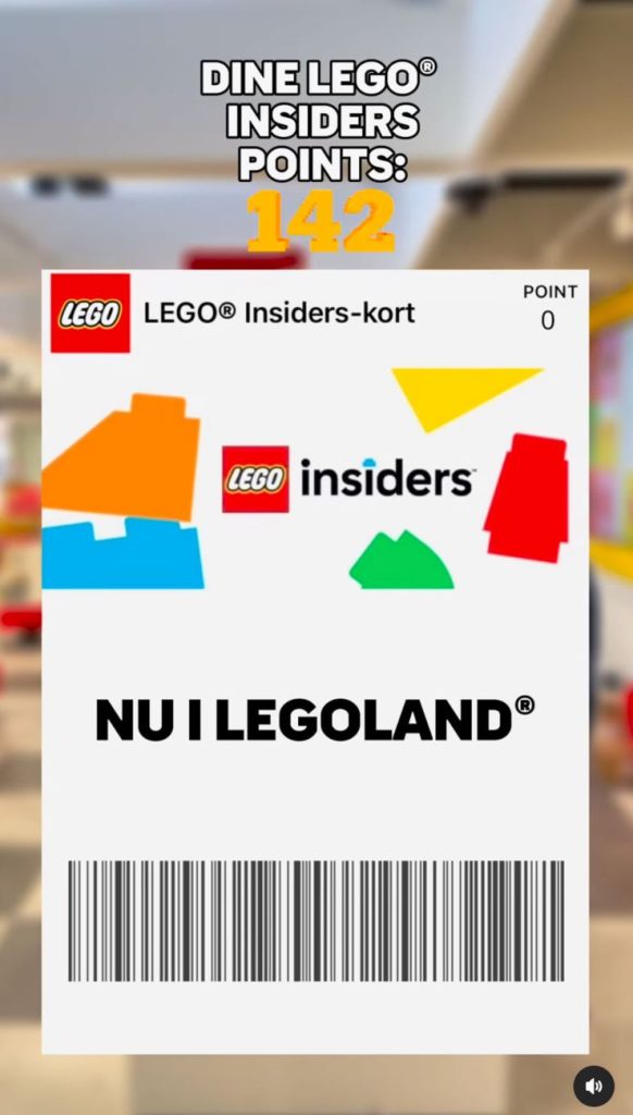 LEGO Insiders Punkte sammeln jetzt auch im LEGOLAND Billund