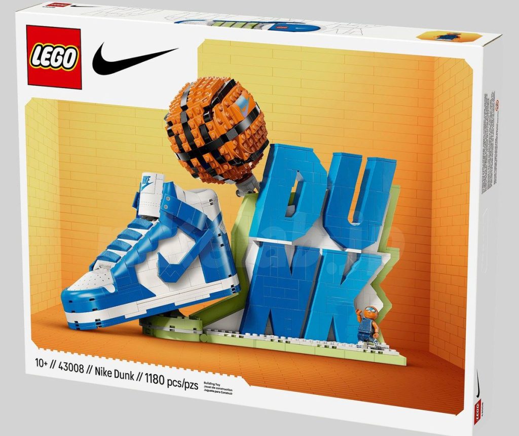LEGO NIKE 43008 Dunk: Offizielle Set-Bilder und Minifigur