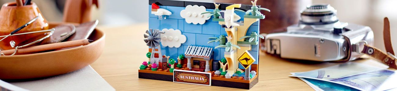 LEGO Postkarte
