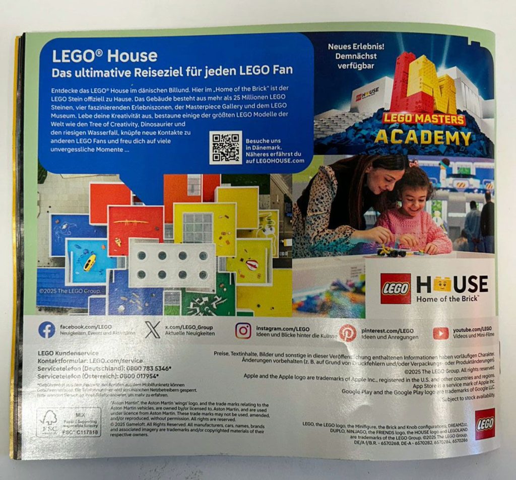 Neuer LEGO Katalog Juni bis Dezember 2025