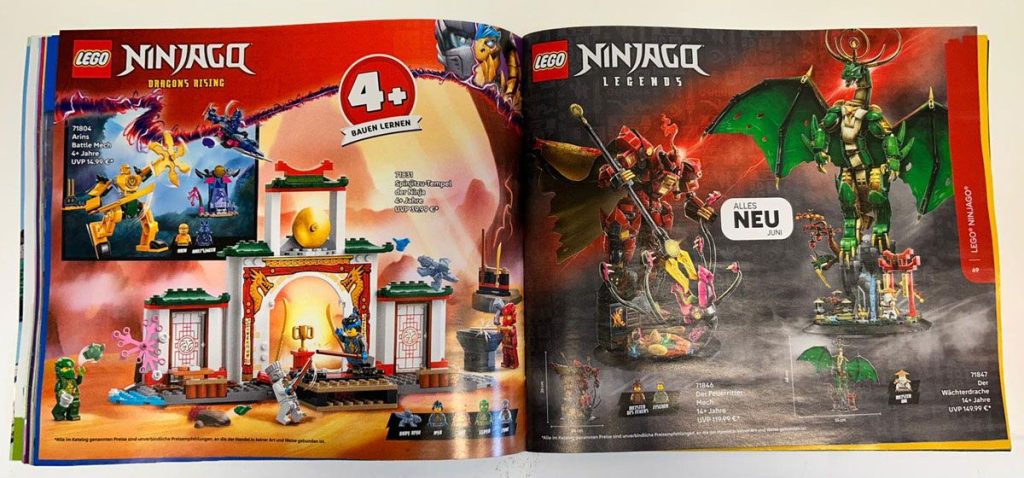Neuer LEGO Katalog Juni bis Dezember 2025