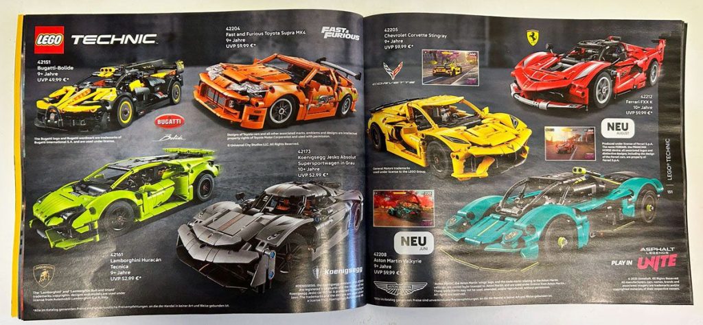 Neuer LEGO Katalog Juni bis Dezember 2025