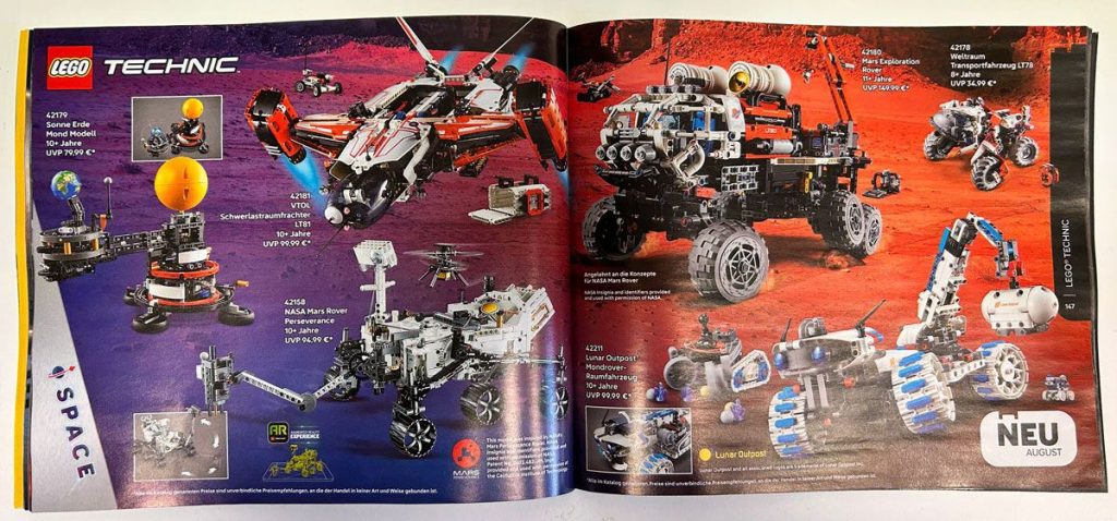 Neuer LEGO Katalog Juni bis Dezember 2025