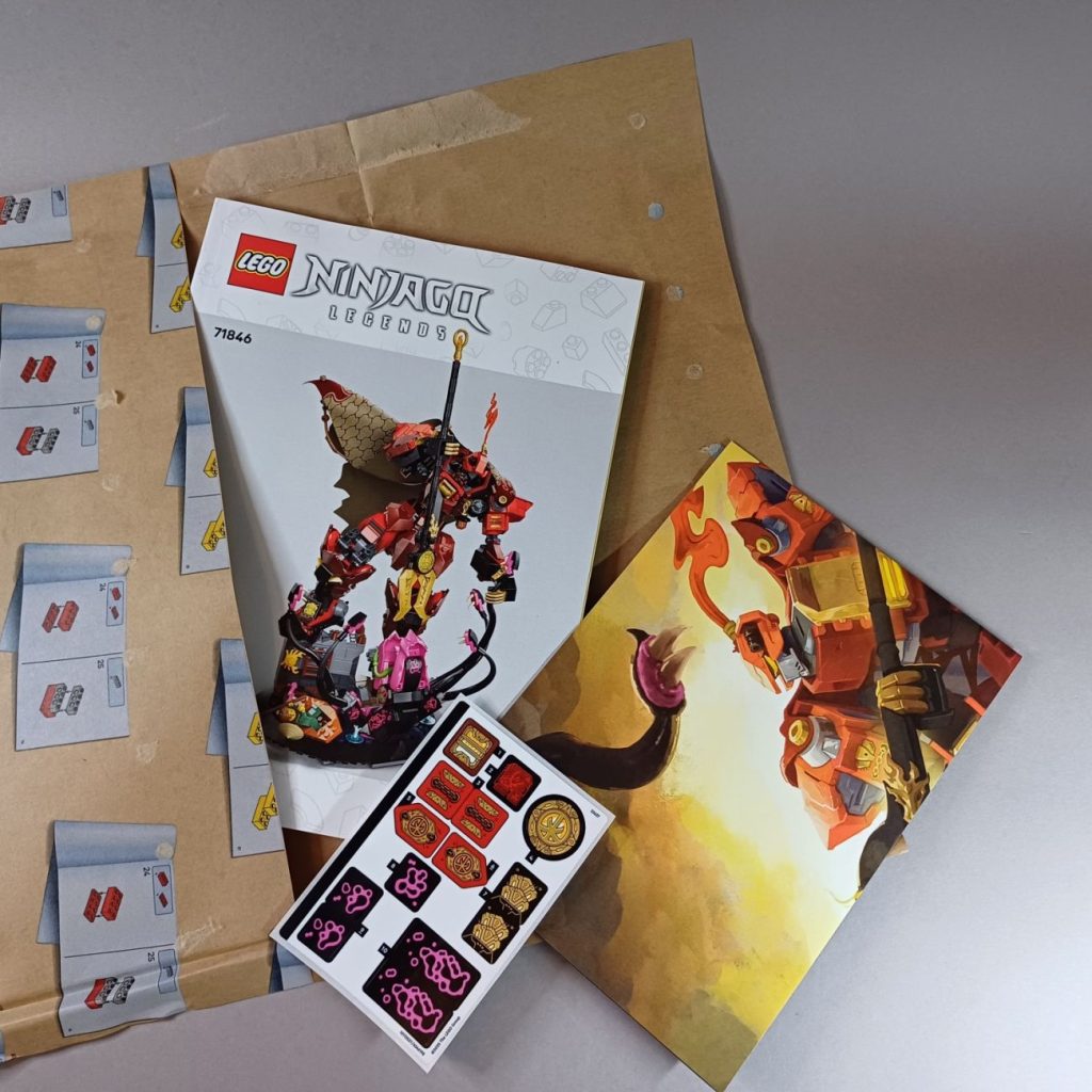 LEGO Ninjago Legends 71846 Feuerritter-Mech