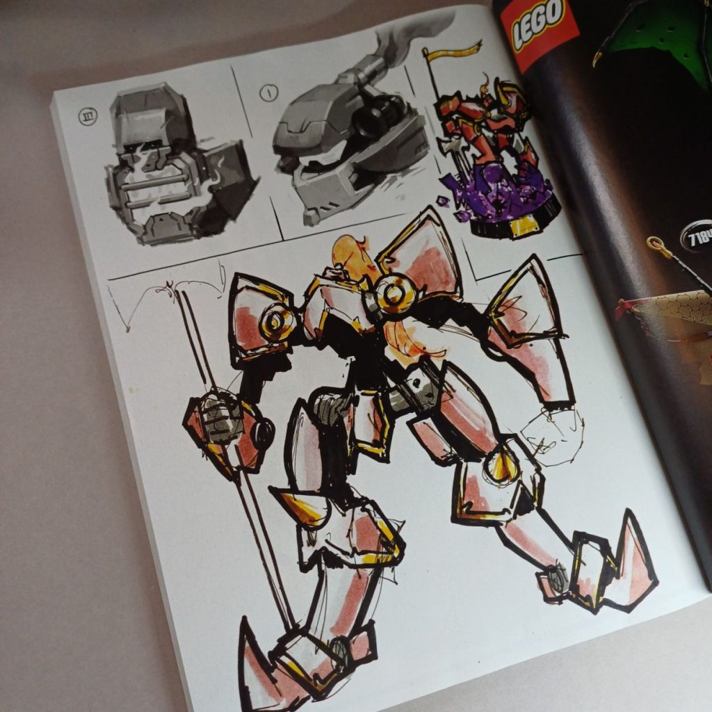 LEGO Ninjago Legends 71846 Feuerritter-Mech