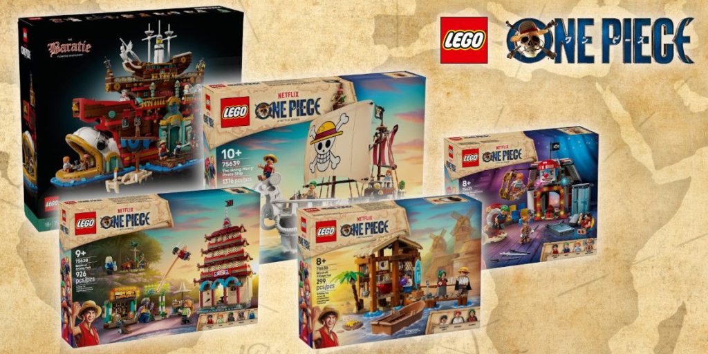 LEGO Neuheiten im August 2025 mit One Piece, Star Wars, Speed Champions, Transformers Soundwave & Neuschwanstein ab sofort verfügbar!
