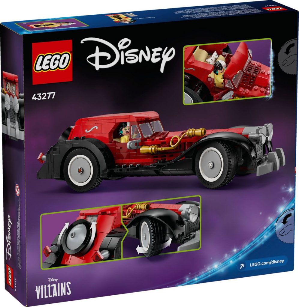 LEGO Disney 43277 Cruella de Vils Auto