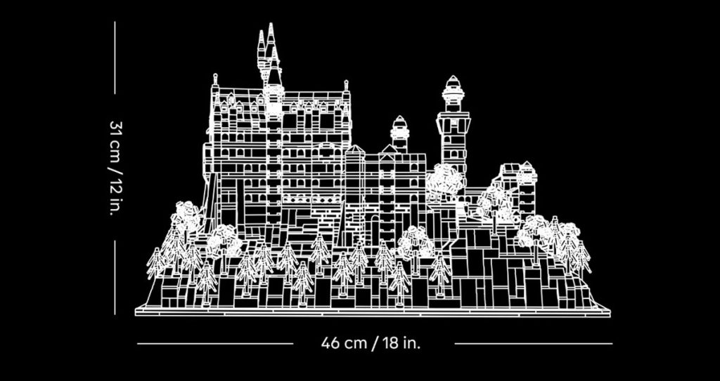 LEGO Architecture 21063 Schloss Neuschwanstein offiziell vorgestellt