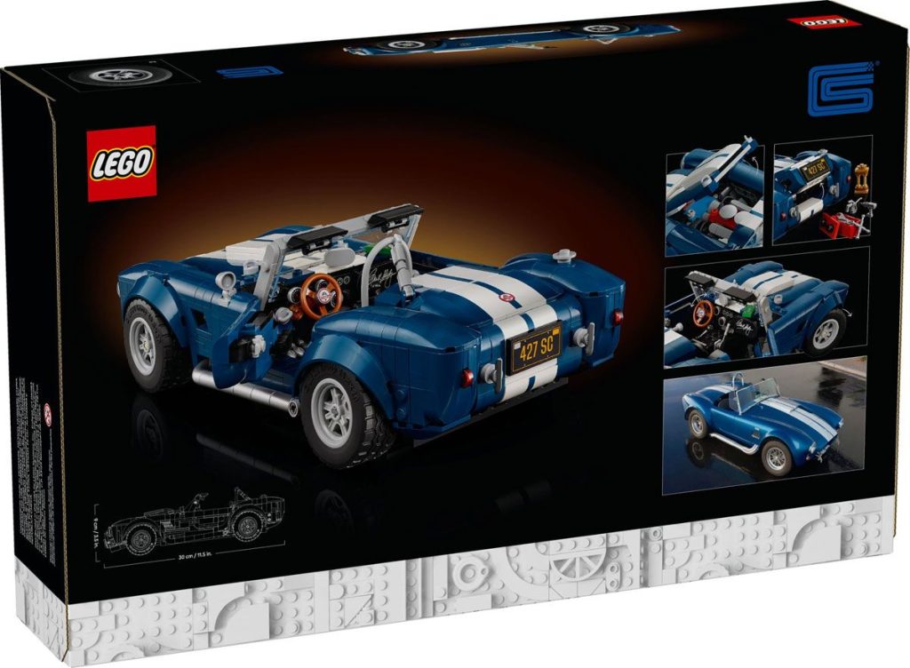 LEGO Icons 10357 Shelby Cobra 427 S/C vorgestellt