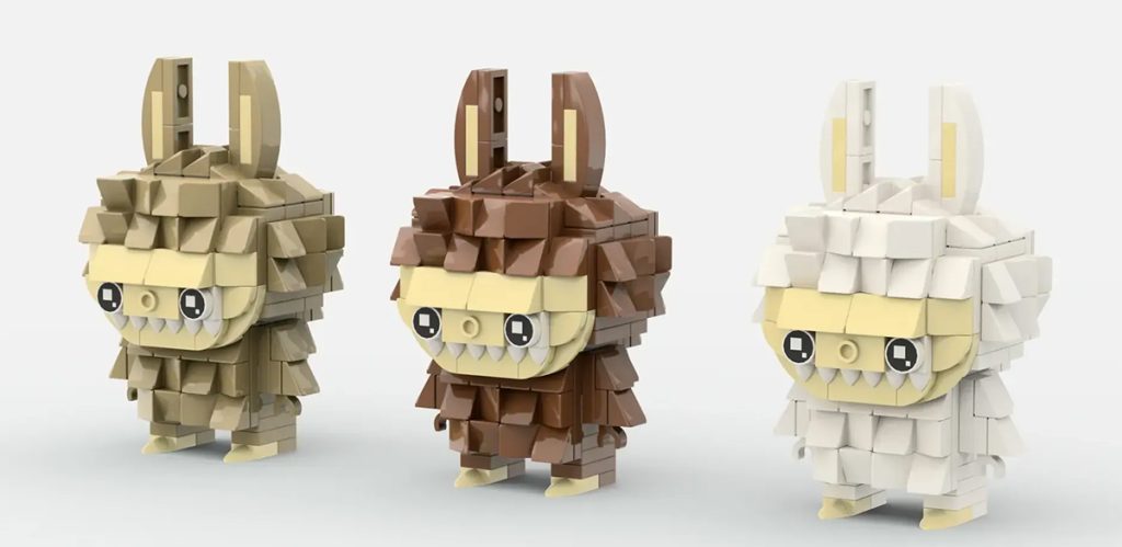 Labubu meets LEGO BricksHeadz
