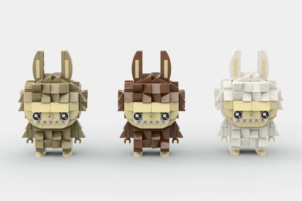 Labubu meets LEGO BricksHeadz