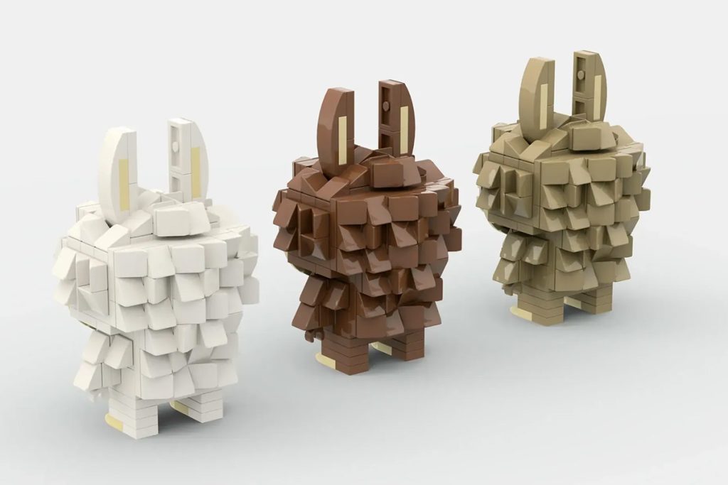 Labubu meets LEGO BricksHeadz