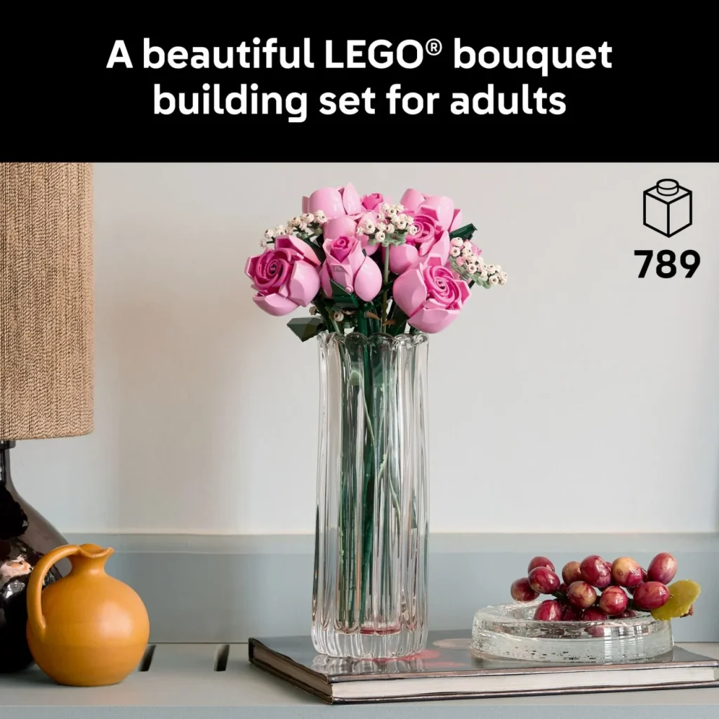 LEGO Botanicals 10374 Pink Rose Bouquet: Erste Bilder zur Oktober-Neuheit