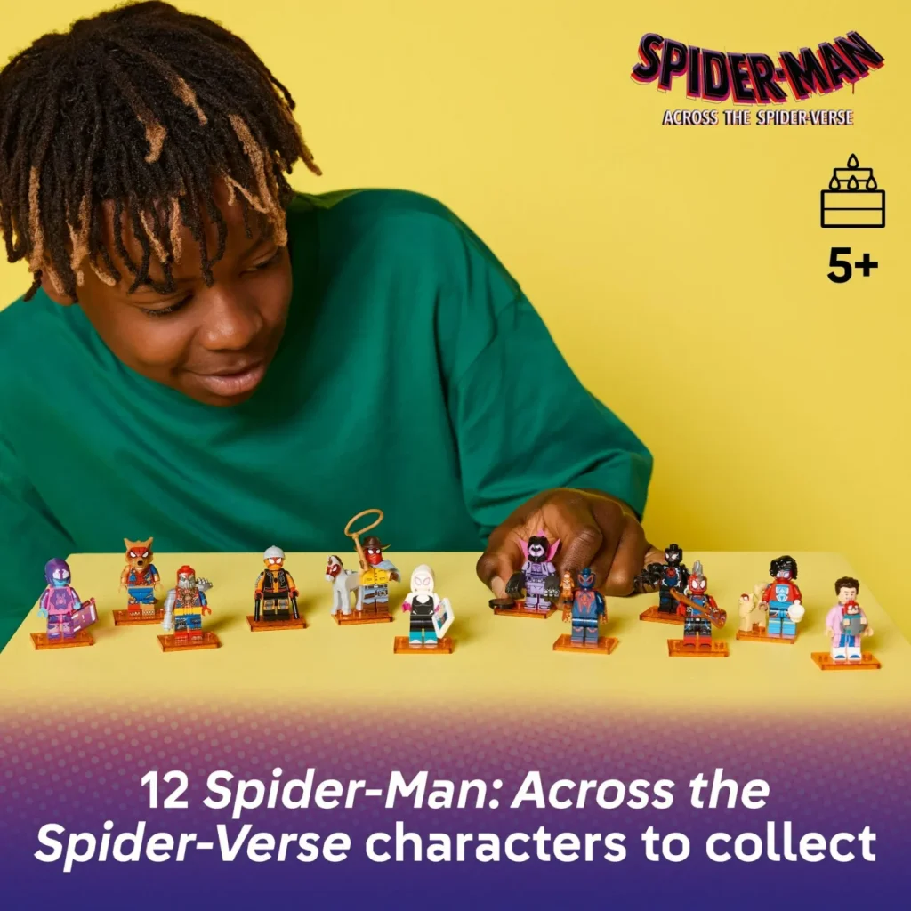 LEGO Spider-Man 71050 Across the Spider-Verse CMF-Serie: Erste Bilder zu den Figuren