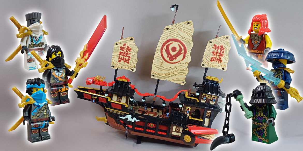 LEGO Ninjago 71848 Der Tempel-Flugsegler