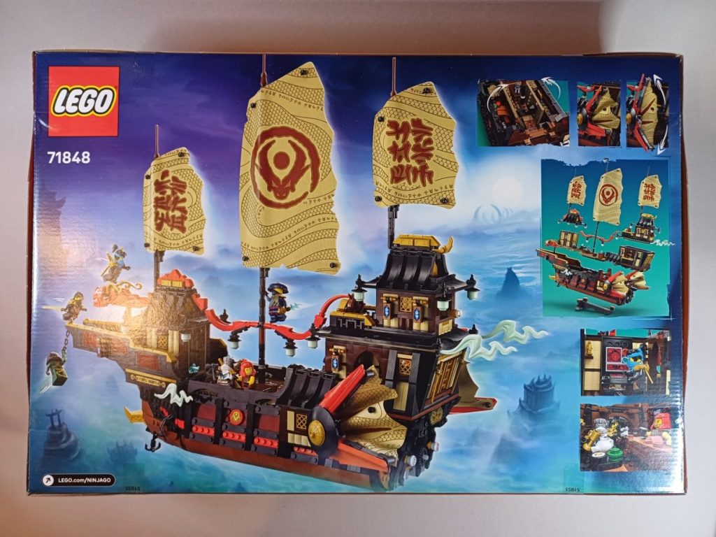 LEGO Ninjago 71848 Der Tempel-Flugsegler