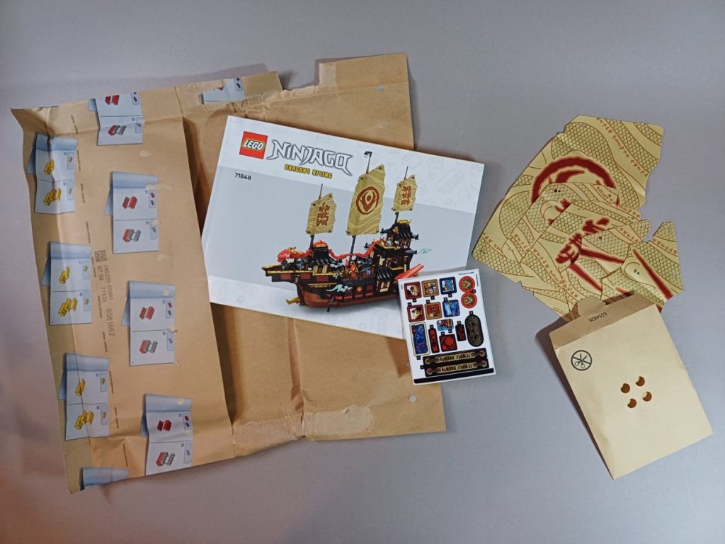 LEGO Ninjago 71848 Der Tempel-Flugsegler