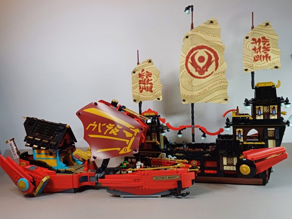 LEGO Ninjago 71848 Der Tempel-Flugsegler