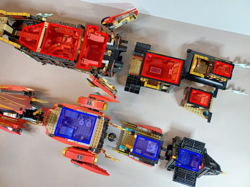 LEGO Ninjago 71848 Der Tempel-Flugsegler