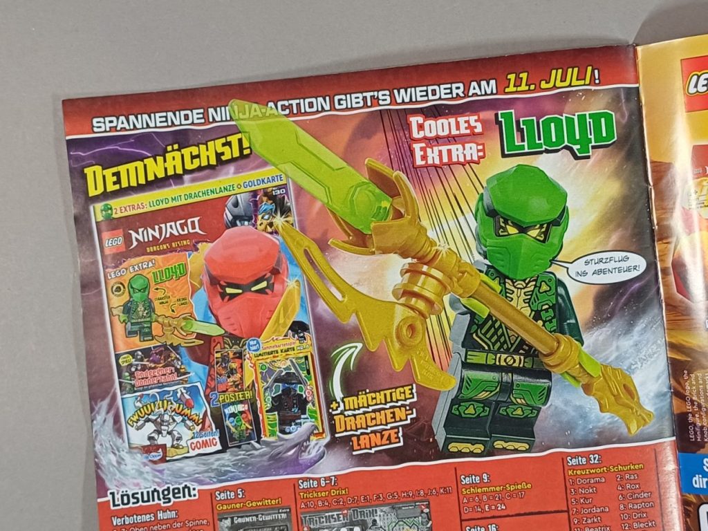 LEGO Ninjago Magazin 129