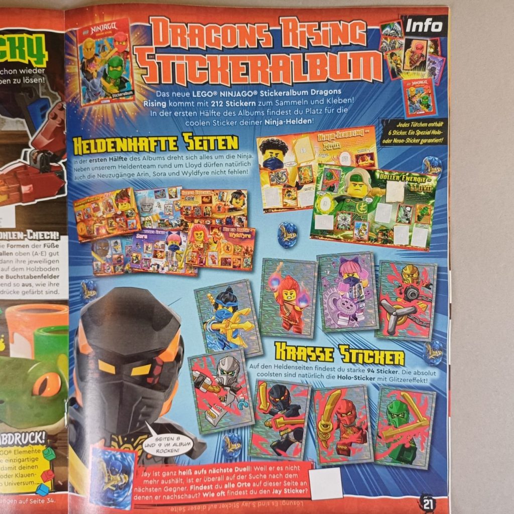 LEGO Ninjago Magazin 129