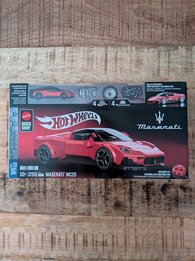 Mattel Brick Shop Maserati MC20 im Review
