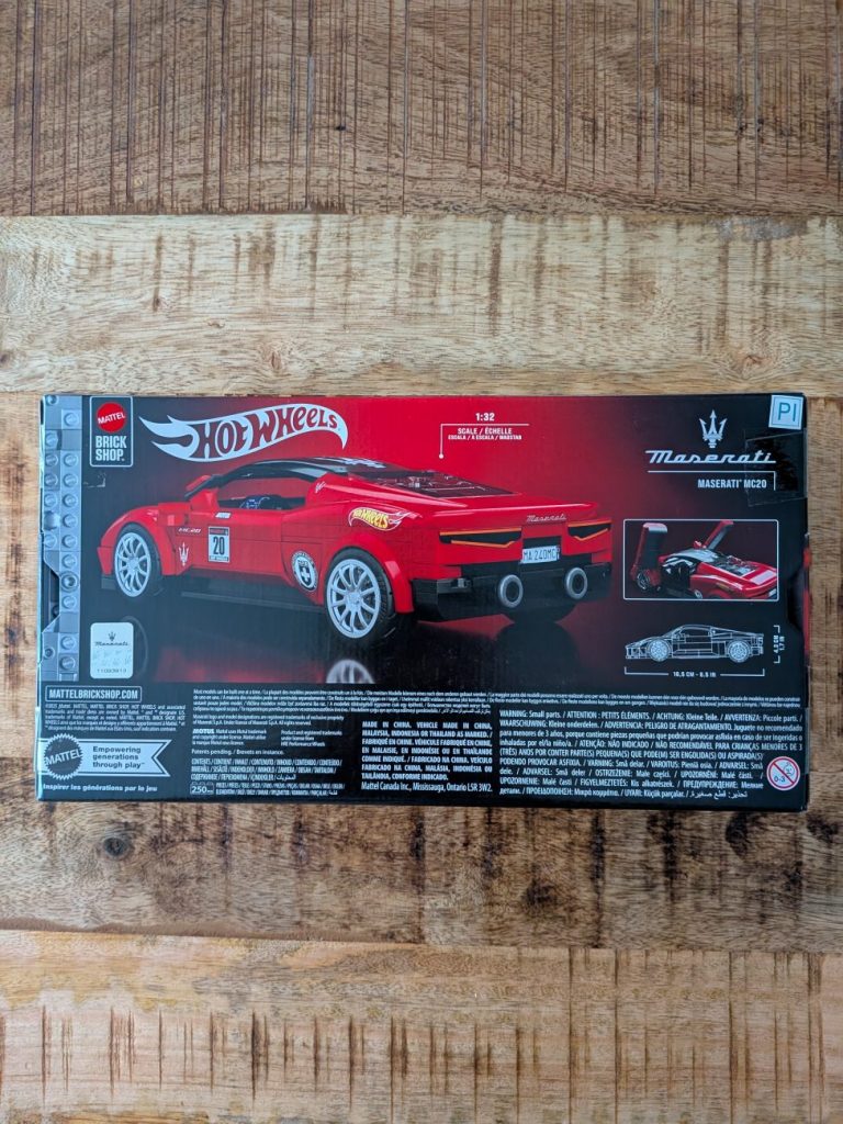 Mattel Brick Shop Maserati MC20 im Review