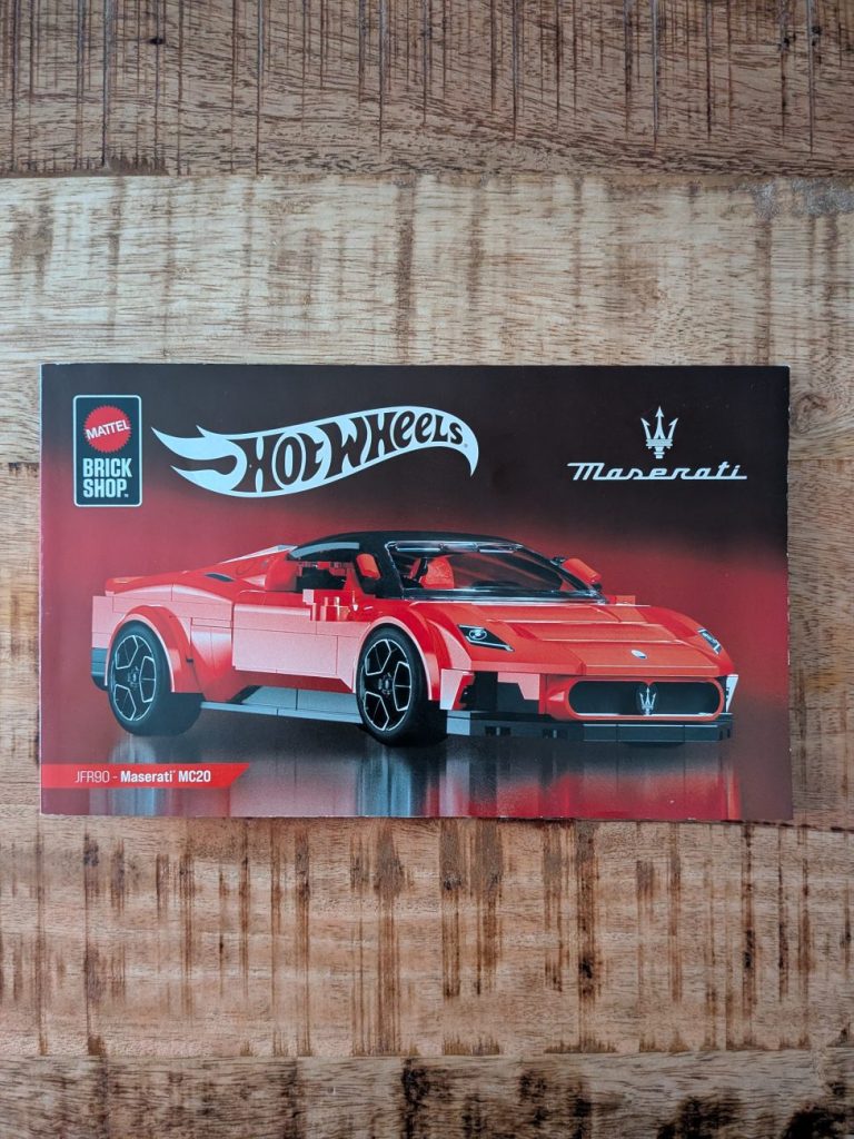 Mattel Brick Shop Maserati MC20 im Review