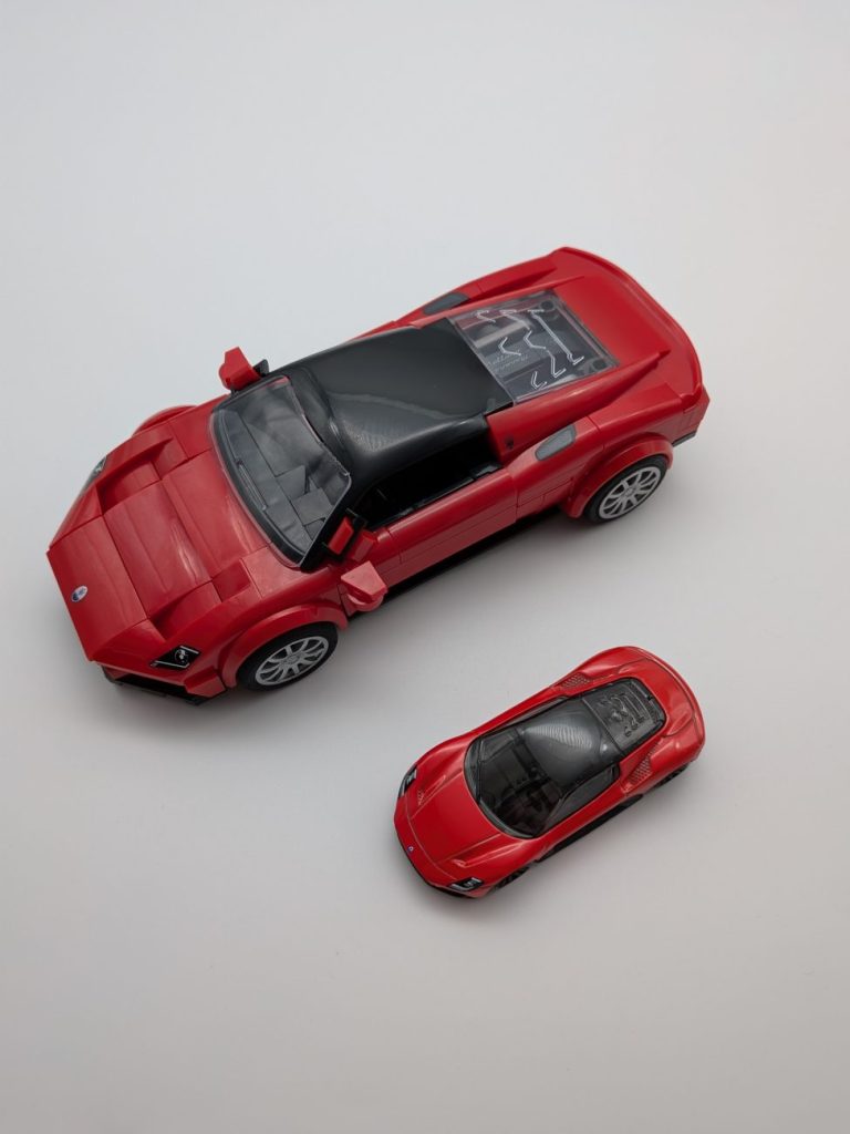 Mattel Brick Shop Maserati MC20 im Review