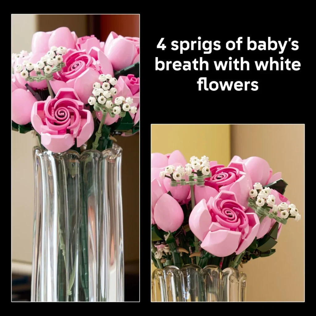 LEGO Botanicals 10374 Pink Rose Bouquet: Erste Bilder zur Oktober-Neuheit