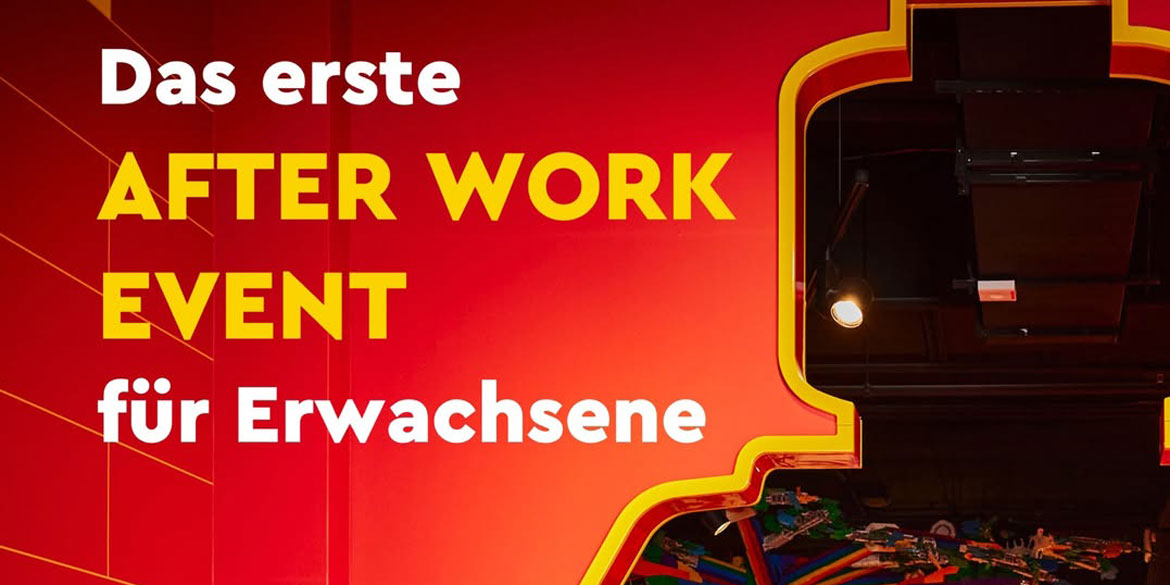 After Work Event für Erwachsene im LEGO Discovery Centre Hamburg