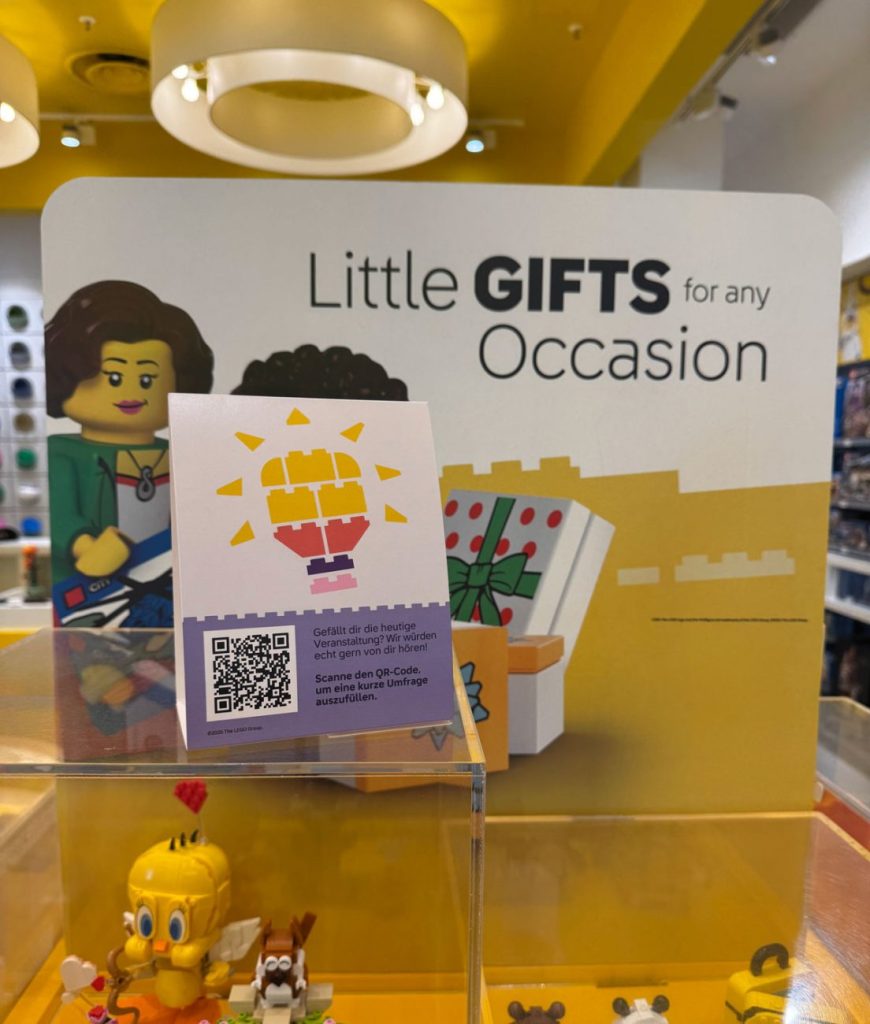 Creativity Workshop im LEGO Store Hamburg