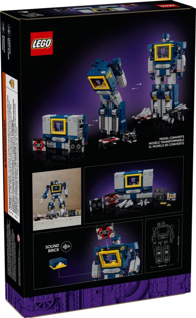 LEGO Icons 10358 Transformers Soundwave