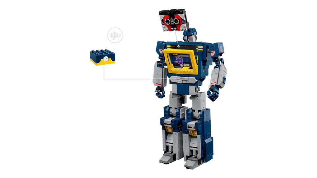 LEGO Icons 10358 Transformers Soundwave