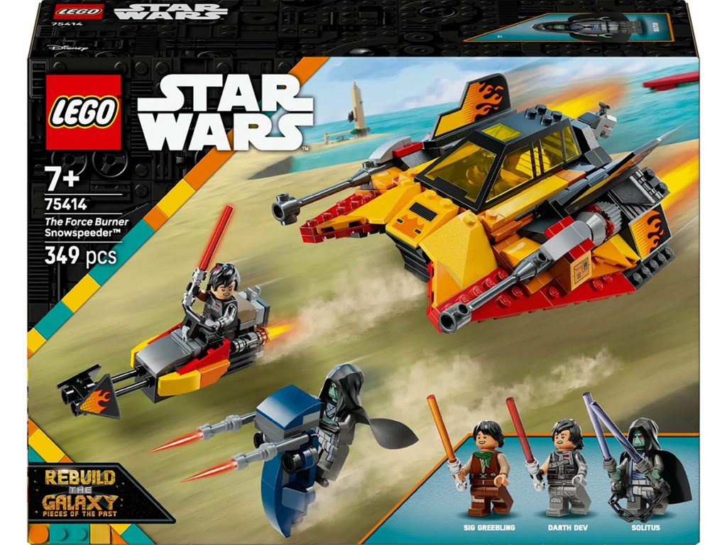 LEGO Star Wars 75414 The Force Burner Snowspeeder: Offizielle Bilder