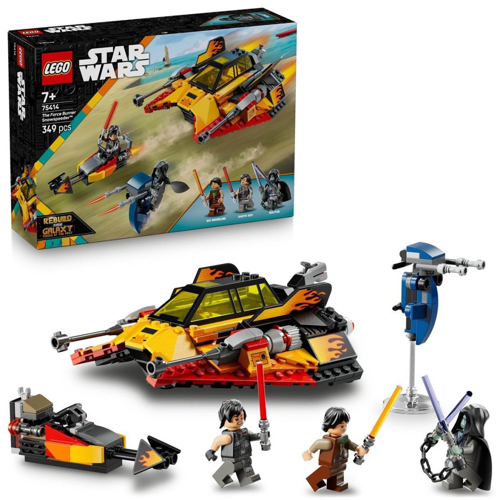 LEGO Star Wars 75414 The Force Burner Snowspeeder: Offizielle Bilder