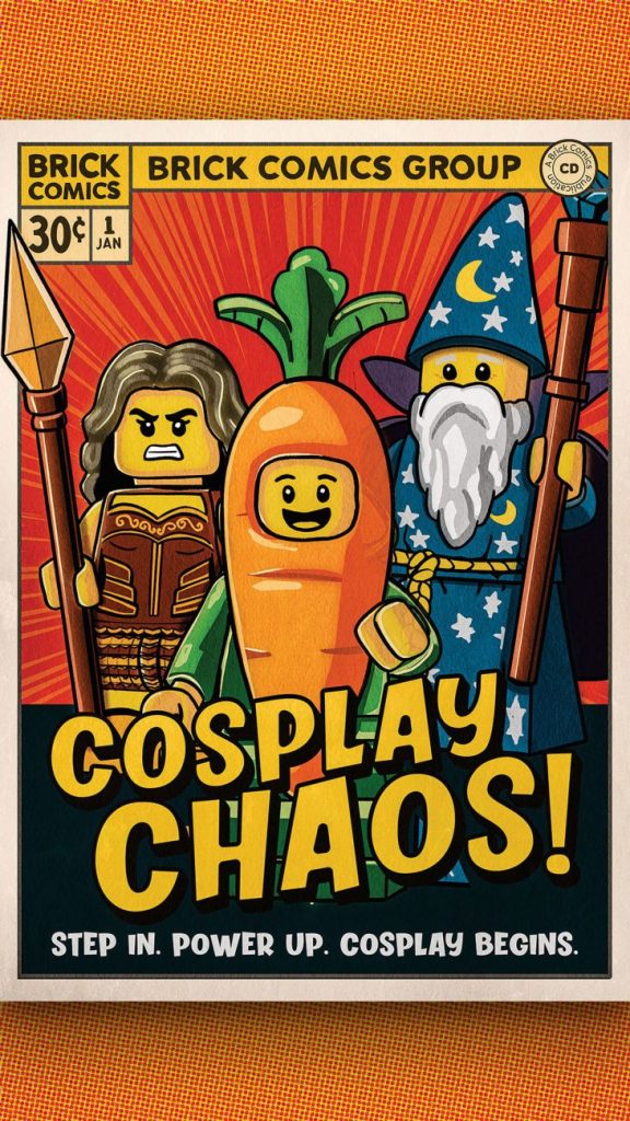 LEGO Comic Cover zur SDCC 2025 noch bis 29. Juli herunterladen